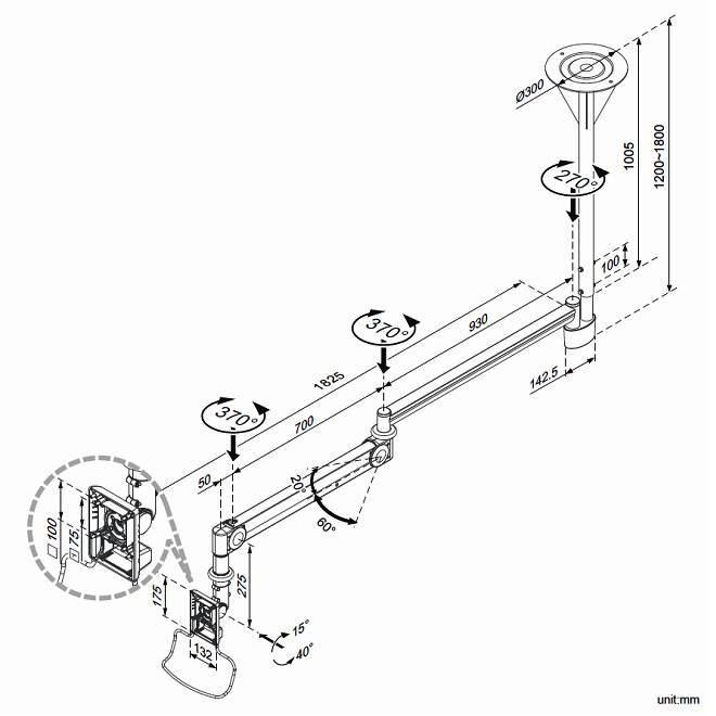 660x660 Monitor Mount For Lcd Screen