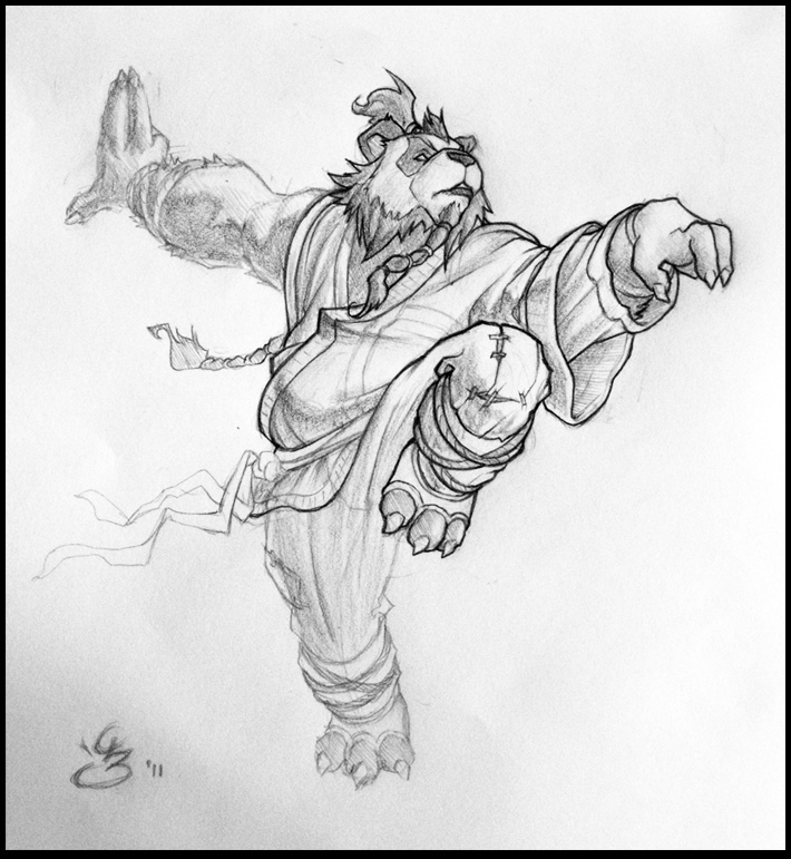 710x771 Pandaren Monk By Tokoldi