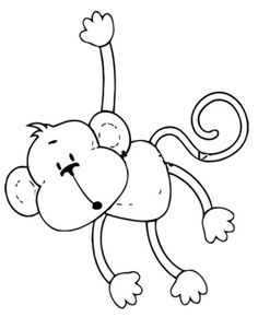 236x290 How To Draw A Baby Monkey How To Draw Cartoons Drawings