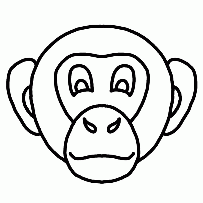 700x700 Picture Of A Monkey Face Many Interesting Cliparts