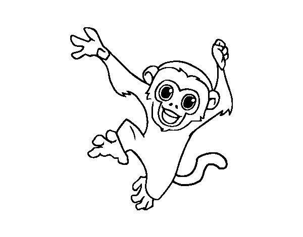 600x470 Collection Of Monkey Tattoo Drawings