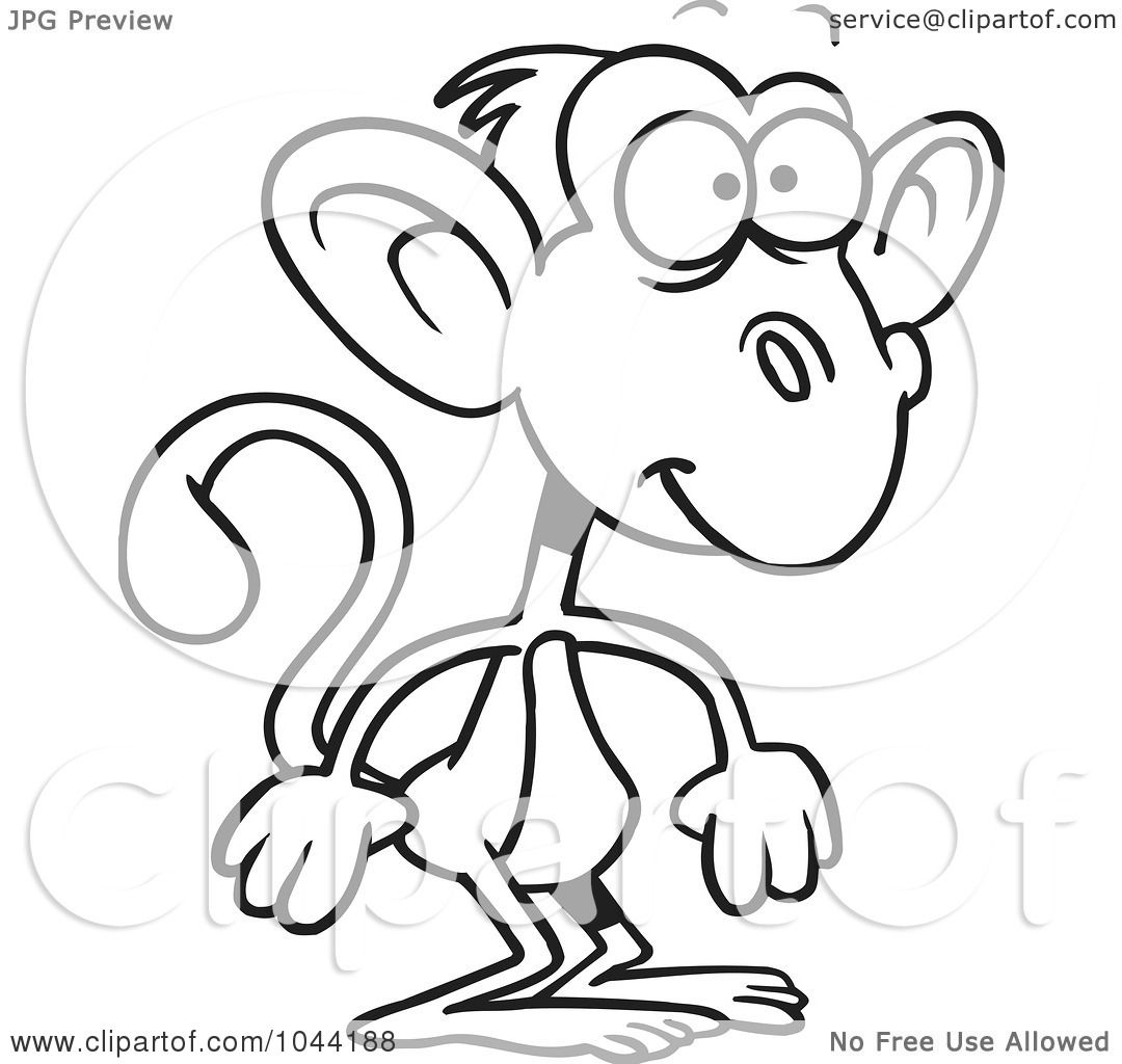 1080x1024 Royalty Free (Rf) Clip Art Illustration Of A Cartoon Black