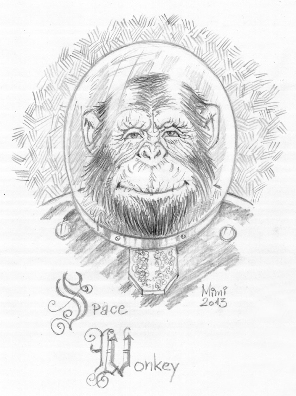 1000x1341 Mimi Cortazar Space Monkey