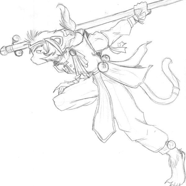 600x602 The Monkey King By Chibigingi