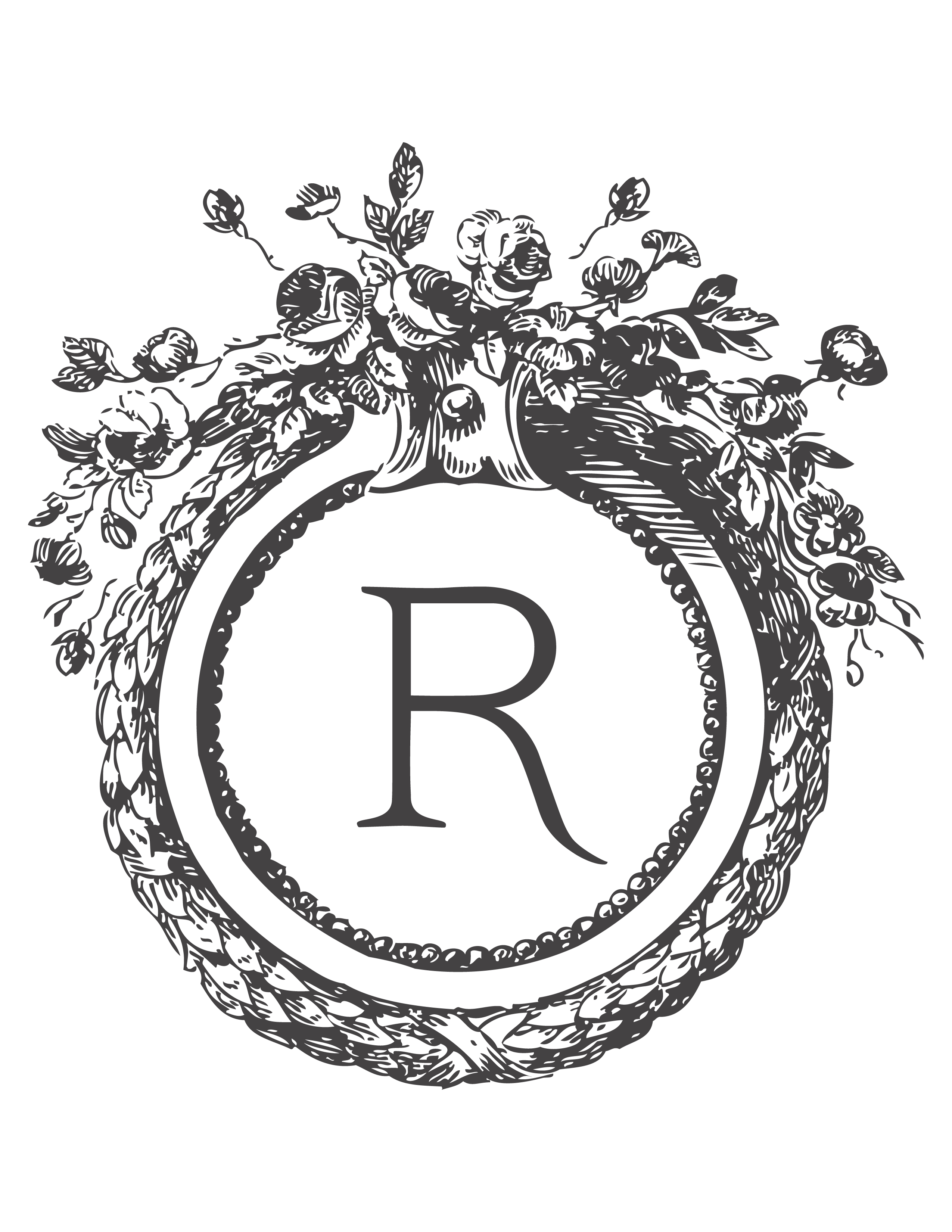 2550x3300 Cff Cute Stuff And Something To Ponder Monograms, Wedding