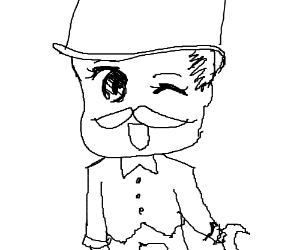 300x250 Chibi Monopoly Man