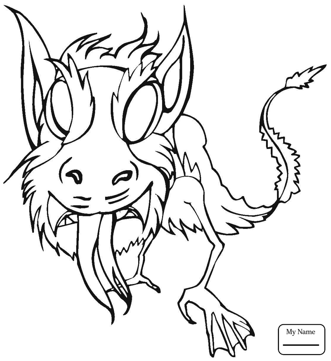 1121x1224 Coloring Pages For Kids Cute Cartoon Monster Monsters Fantasy