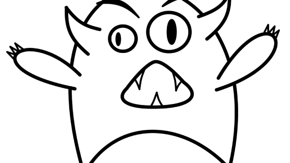 570x320 Cartoon Monster Drawings How To Draw Cartoons Monster