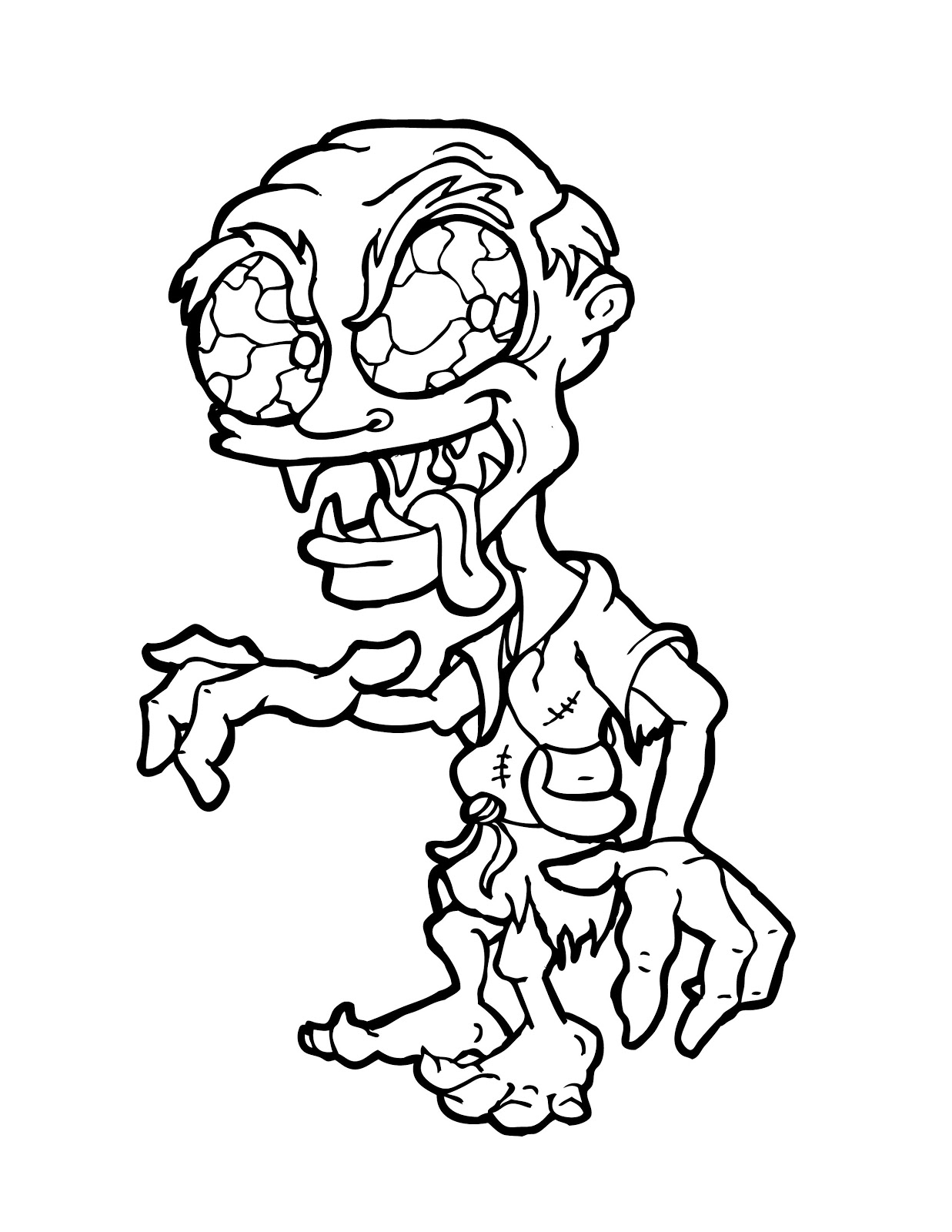 1237x1600 Drawing And Illustration Monster Drawings From October 2015