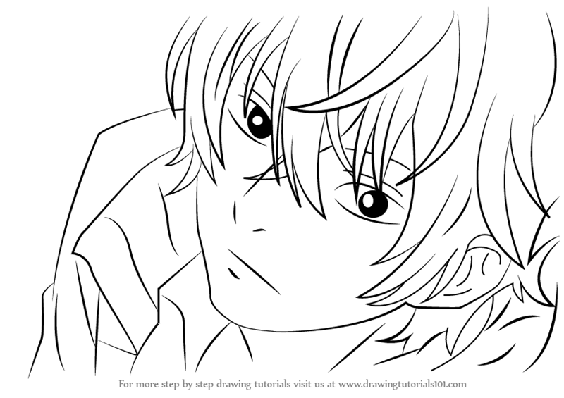 800x565 Learn How To Draw Haru Yoshida Face From My Little Monster (My