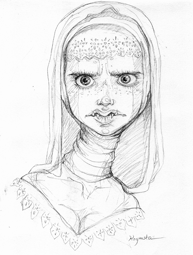 669x881 Monster Face Doodle By Kamarza