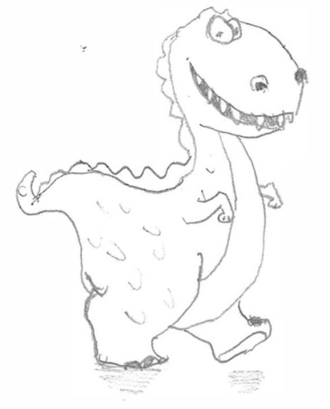 468x579 Jurassic Pr Ark Mamps Smiley Dinosaur Sketch A Monster Pr Hit