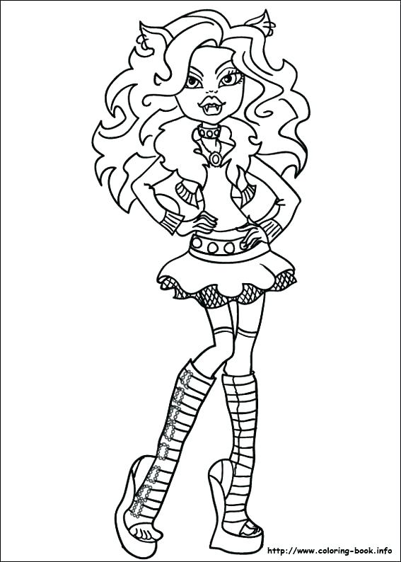 567x794 Coloring Monster High Games Large Size Of Games For Girls Online