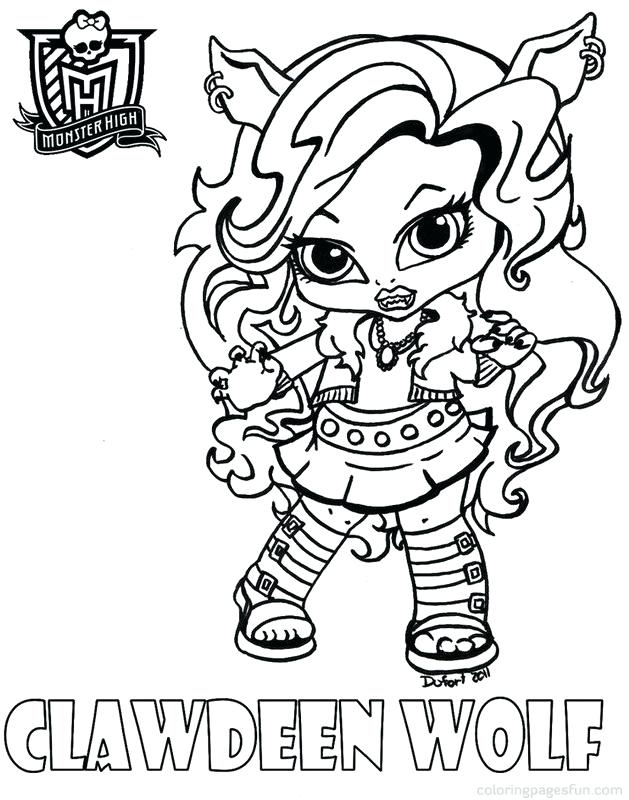 629x800 Monster High Coloring Online Free Monster High Coloring Pages