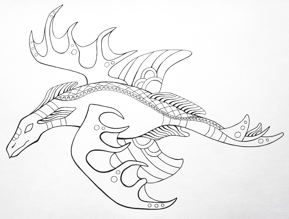 940x712 Drawing Monsters And Creatures Monsters And Creatures