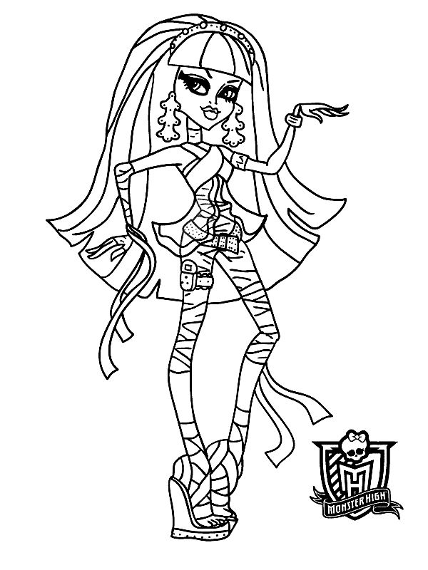 600x800 Kids N 32 Coloring Pages Of Monster High