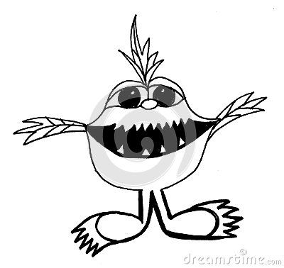 400x378 Little Naughty Monster Who Looks Like A Sundew Plant. She Has