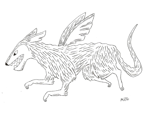 500x384 A Request From A Little Neighbor. You Draw Me A Monster That