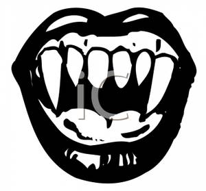 300x279 Monster Teeth Mouth Clipart