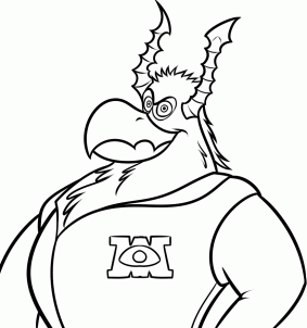 283x302 How To Draw How To Draw Brock, Brock Pearson From Monsters