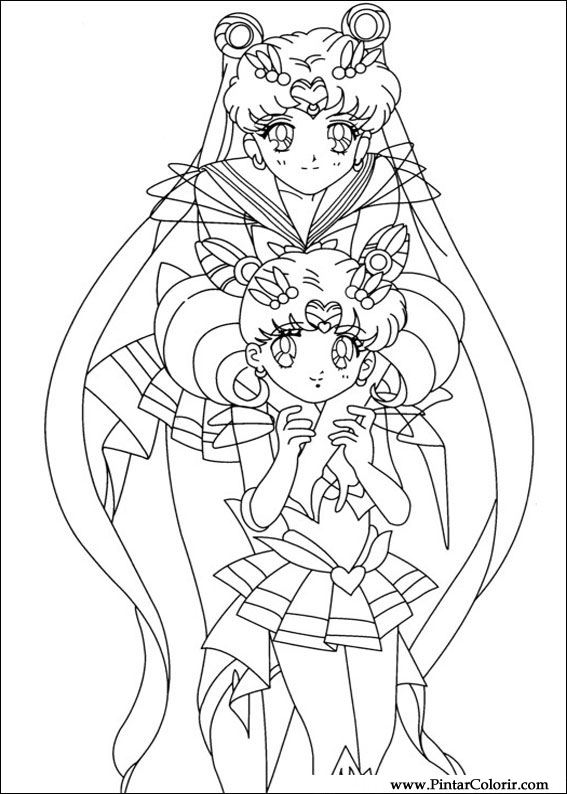 567x794 Drawings To Paint Amp Colour Sailor Moon