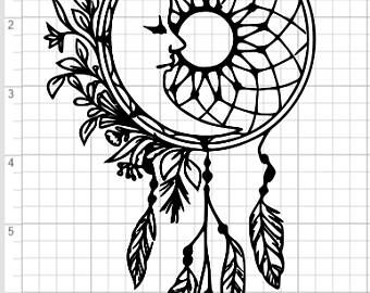 340x270 Moon Dreamcatcher Etsy