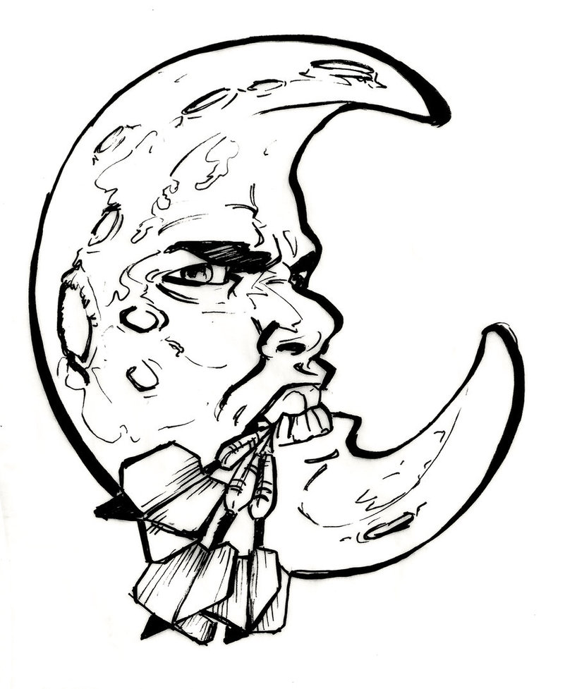 818x977 Dart Moon Lines By Blindthistle