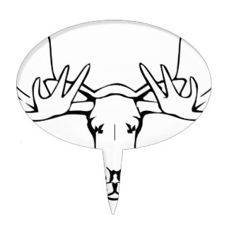 324x324 Moose Cake Toppers Zazzle