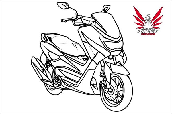 600x399 Nmax Standard Drawing By Lukystar By Starfever