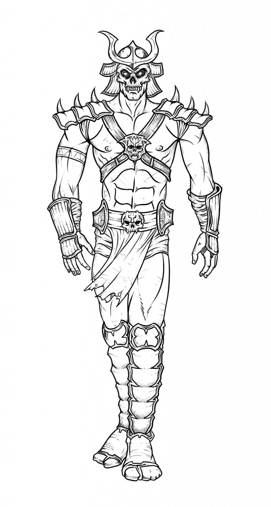 547x1024 Free Printable Mortal Kombat Coloring Pages Coloring Pages