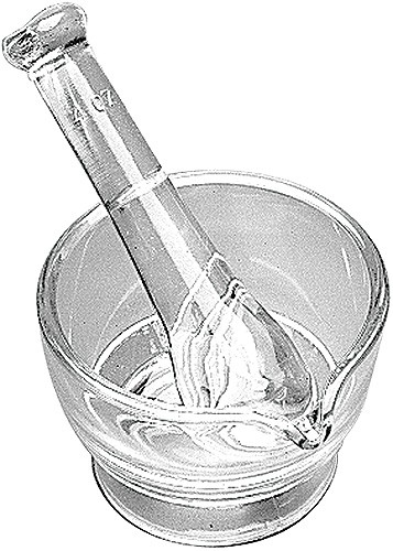 357x500 Mortar Amp Pestle, Glass 4 Oz. (120 Ml)