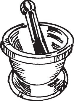 250x338 Steel Mortar And Pestle