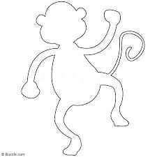 225x225 Image Result For Monkey Outline Drawings For Kids Mosaic