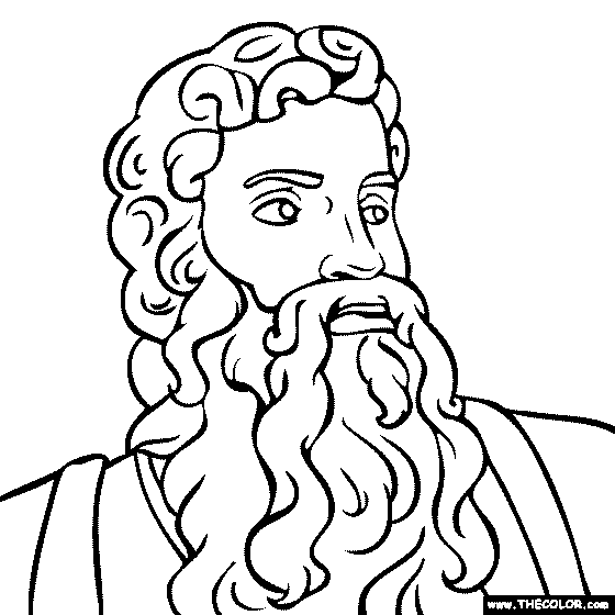 560x560 Moses Coloring Page Moses Coloring