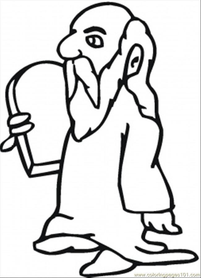 650x899 Moses Printable Coloring Pages Hubpages