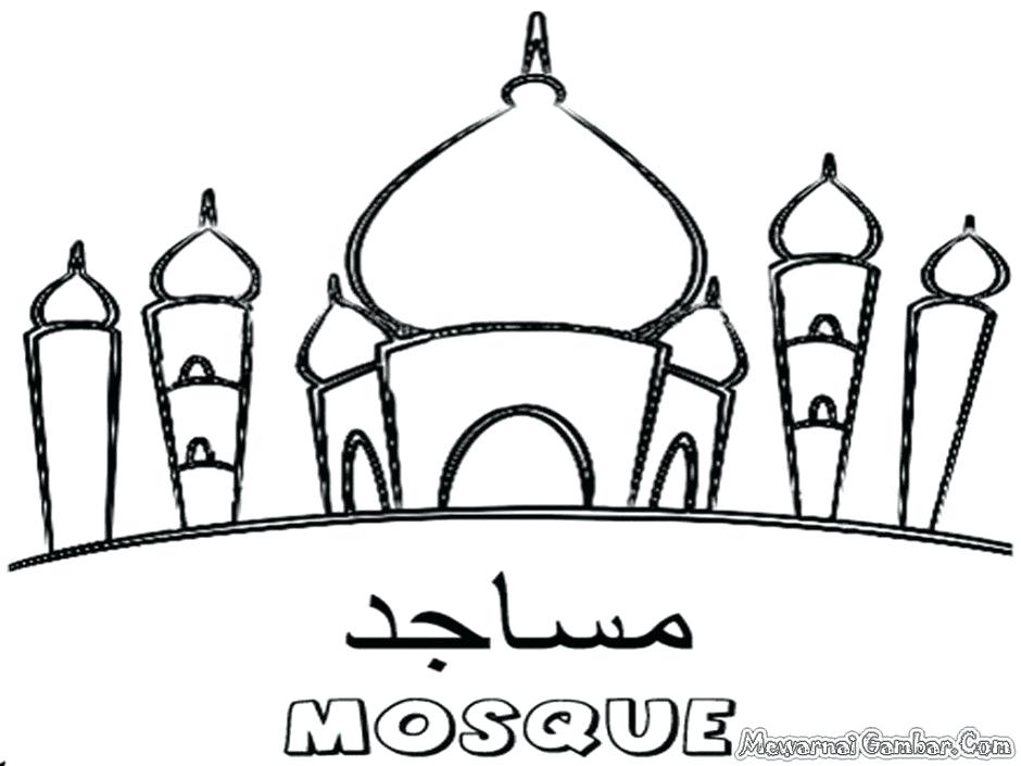 940x705 Eid Coloring Pages Coloring Pages Printable Mosque Coloring Sheets