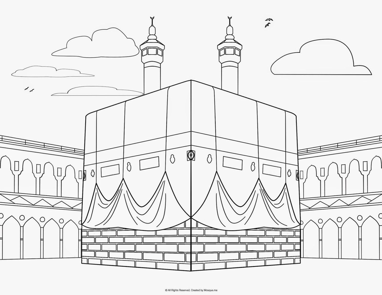 1600x1237 Islamic Coloring Pages