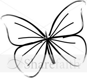 300x269 The Best Butterfly Line Drawing Ideas On Paisley