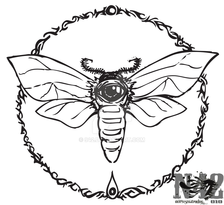 900x823 Caronte Moth By 942