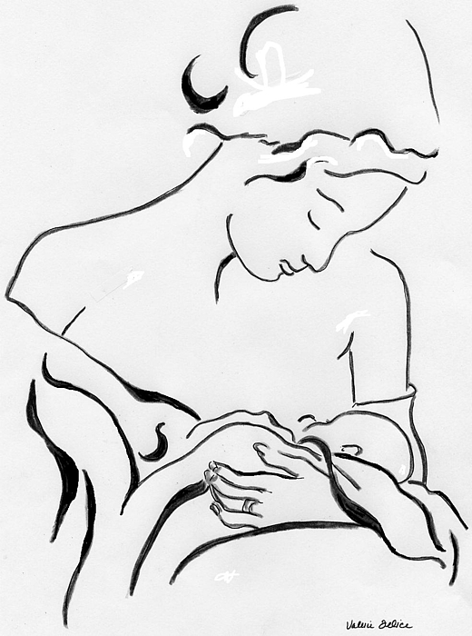 520x700 Mother And Child Drawing Collection