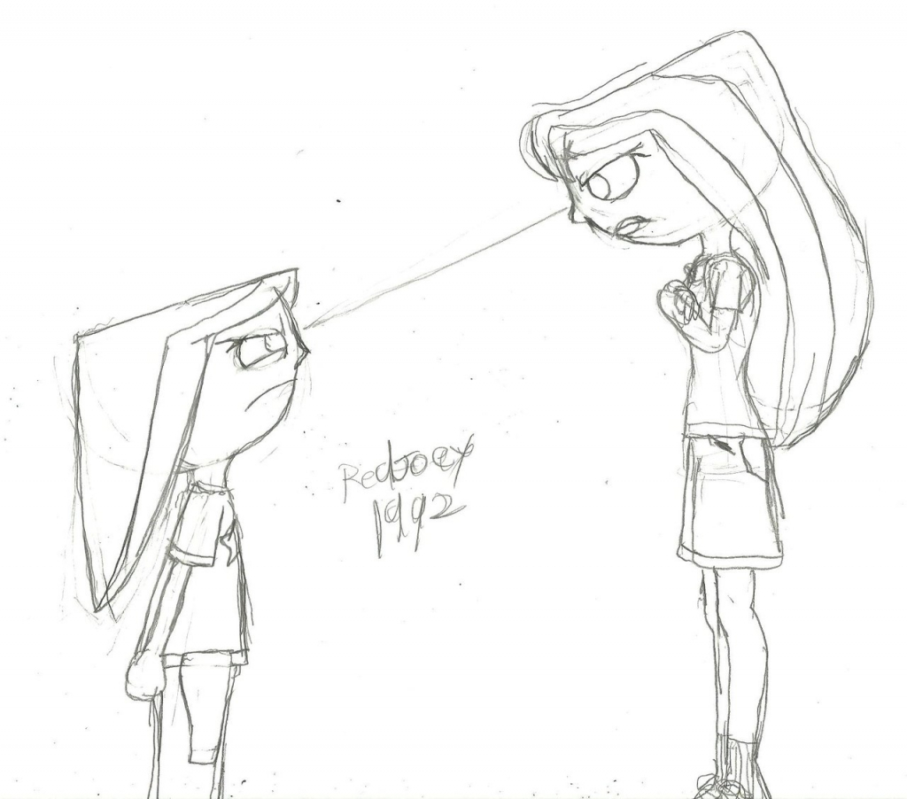 1024x902 Mother Daughter Drawing Mother And Daughterredjoey1992