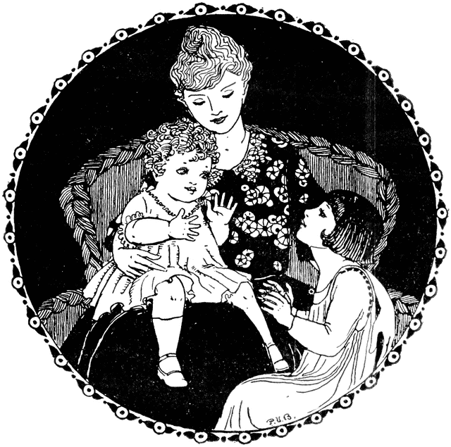 640x635 Mother And Daughters Clipart Etc
