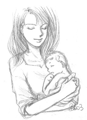 286x392 Mother And Son By Ladybelial