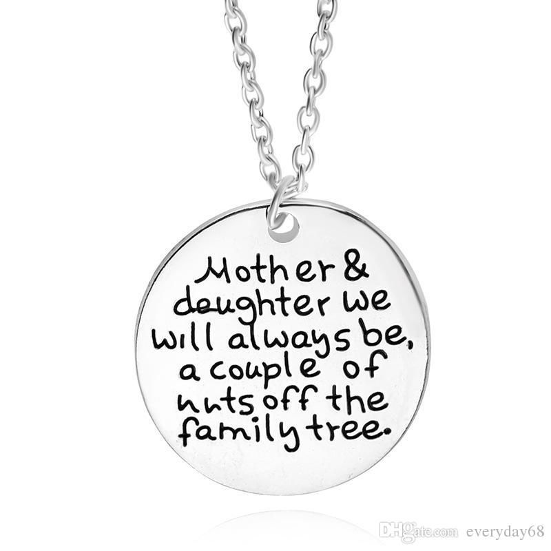 800x800 Wholesale 2017 Personalised Mother Daughter Necklacemother
