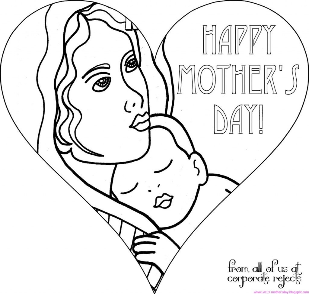 1024x973 Uncategorized ~ Mother Day Drawing Ideasmothers Drawings How