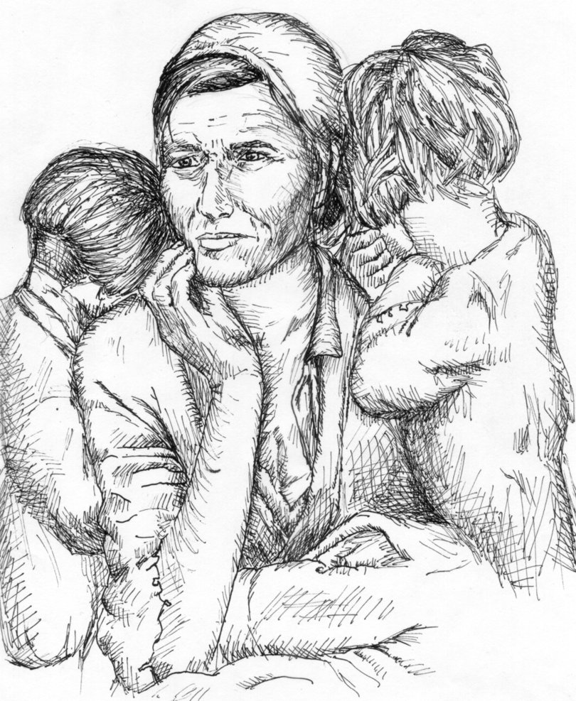 810x987 Migrant Mother By Dczanik