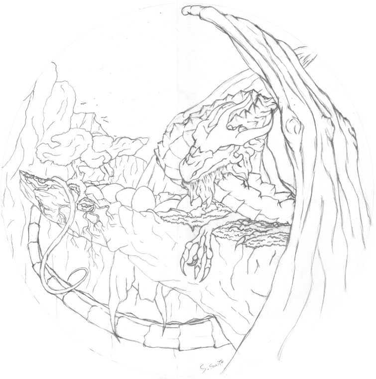 755x761 Mother Earth By Cloud Dragonz