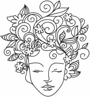 300x323 Cool Embroidery Template By Shauna Art Projects