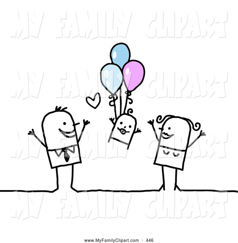 784x800 Mom Dad And Baby Clipart