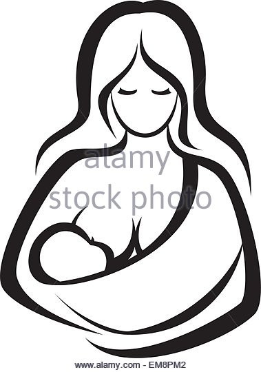 379x540 Holding Baby Stock Vector Images
